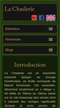 Mobile Screenshot of chaslerie.fr